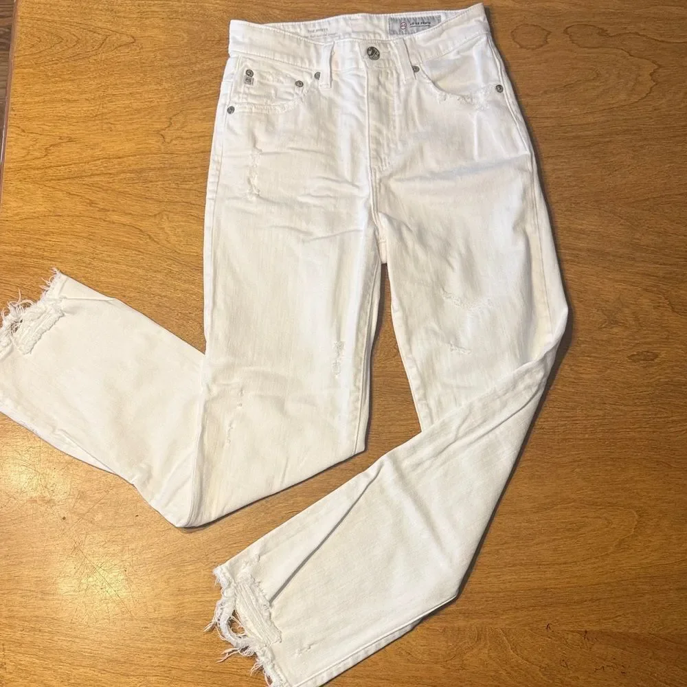 AG Adriano Goldschmied The Rhett Vintage High Waisted Straight Jeans
